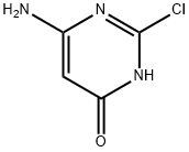 6-氨基-2-氯嘧啶-4-醇,52386-11-5,结构式