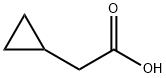 Cyclopropylacetic acid Struktur