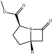 1-Azabicyclo[3.2.0]heptane-2-carboxylicacid,7-oxo-,methylester,(2S,5S)-(9CI) 结构式