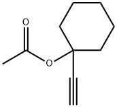 酢酸1-エチニルシクロヘキシル 化学構造式
