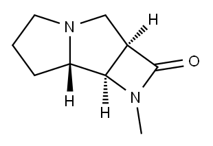 2H-Azeto[2,3-a]pyrrolizin-2-one,octahydro-1-methyl-,(2aR,7aS,7bR)-(9CI) 化学構造式