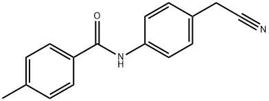 Benzamide, N-[4-(cyanomethyl)phenyl]-4-methyl- (9CI) Structure