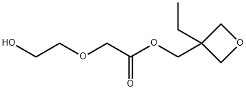 Acetic acid, (2-hydroxyethoxy)-, (3-ethyl-3-oxetanyl)methyl ester (9CI)|