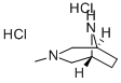 3-甲基-3,8-二氮杂-二环[3.2.1]辛烷二盐酸盐, 52407-92-8, 结构式
