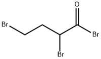 2,4-dibromobutyryl bromide 化学構造式