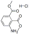 3-Amino-phthalic acid dimethyl ester (HCl) 结构式