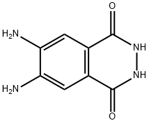 6,7-diamino-2,3-dihydrophthalazine-1,4-dione Structure