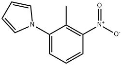 1-(2-甲基-3-硝基-苯基)吡咯, 52414-57-0, 结构式