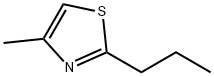 2-プロピル-4-メチルチアゾール 化学構造式