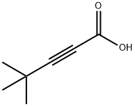 4,4-diMethyl-2-pentynoic acid Struktur