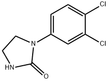 1-(3,4-ジクロロフェニル)テトラヒドロ-2H-イミダゾール-2-オン 化学構造式