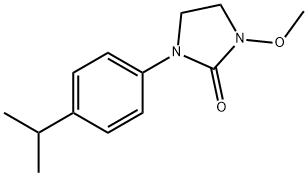 1-メトキシ-3-(4-イソプロピルフェニル)イミダゾリジン-2-オン 化学構造式