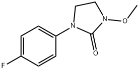 1-(4-Fluorophenyl)-3-methoxyimidazolidin-2-one Struktur