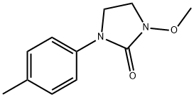 1-Methoxy-3-(4-methylphenyl)-2-imidazolidone 结构式