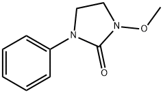 1-Methoxy-3-phenylimidazolidin-2-one 结构式