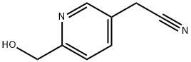 3-Pyridineacetonitrile, 6-(hydroxymethyl)- (9CI) 结构式