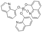 PHOSPHORIC ACID TRIS(8-QUINOLYL ESTER) Struktur