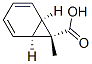 Bicyclo[4.1.0]hepta-2,4-diene-7-carboxylic acid, 7-methyl-, (1alpha,6alpha,7alpha)- (9CI) Struktur