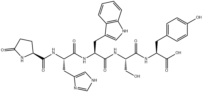 LHRH (1-5) (FREE ACID), 52434-75-0, 结构式