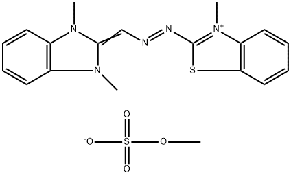 2-[[(1,3-Dihydro-1,3-dimethyl-2H-benzimidazol-2-yliden)methyl]azo]-3-methylbenzothiazoliummethylsulfat