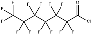 PERFLUOROHEPTANOYL CHLORIDE Structure