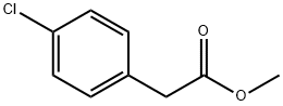 4-クロロベンゼン酢酸メチル 化学構造式