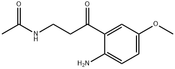 N-acetyl-5-methoxy kynurenamine Struktur