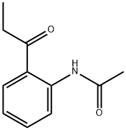 N-(2-propanoylphenyl)acetamide Structure