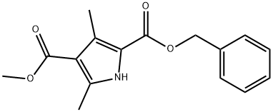1H-Pyrrole-2,4-dicarboxylicacid,3,5-dimethyl-,4-methyl1-(phenylmethyl)ester(9CI)
