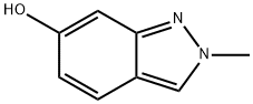 2-メチル-2H-インダゾール-6-オール 化学構造式