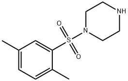1-[(2,5-ジメチルフェニル)スルホニル]ピペラジン 化学構造式