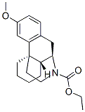 17-Ethoxycarbonyl-3-methoxymorphinan Structure