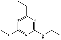 2-Ethyl-4-ethylamino-6-methoxy-1,3,5-triazine,5248-48-6,结构式