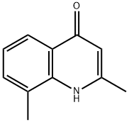 2,8-ジメチルキノリン-4(1H)-オン 化学構造式