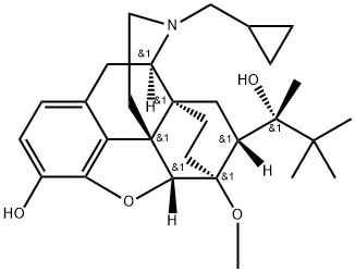 ブプレノルフィン 化学構造式