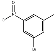 1-ブロモ-3-メチル-5-ニトロベンゼン 化学構造式