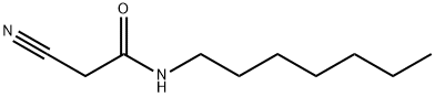 2-氰基正庚基乙酰胺, 52493-38-6, 结构式