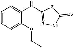 52494-34-5 5-[(2-乙氧基苯基)氨基]-1,3,4-噻二唑-2(3H)-硫酮