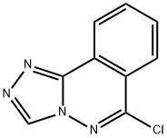 6-クロロ-[1,2,4]トリアゾロ[3,4-A]フタラジン 化学構造式