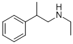 N-乙基-2-苯基丙-1-胺, 52497-69-5, 结构式