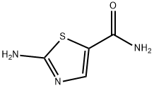 2-アミノチアゾール-5-カルボキサミド 化学構造式