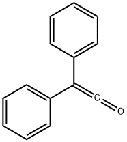 ジフェニルケテン 化学構造式