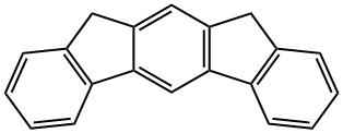 10,12-ジヒドロインデノ[2,1-b]フルオレン 化学構造式