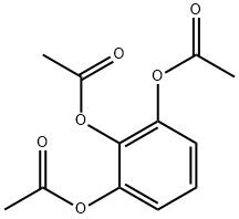 1,2,3-三乙酰基苯,525-52-0,结构式