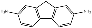 2,7-ジアミノフルオレン 化学構造式
