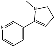3-(4,5-DIHYDRO-1-METHYL-1H-PYRROL-2-YL)PYRIDINE Struktur