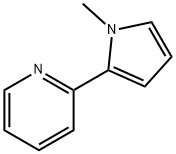 2-(1-methyl-1H-pyrrol-2-yl)pyridine Struktur