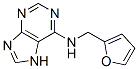N-(2-furylmethyl)-7H-purin-6-amine Structure