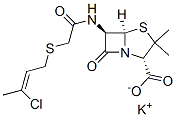 penicillin S potassium Struktur