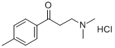 1-(4-甲基苯基)-3-二甲氨基-1-丙酮盐酸盐 结构式